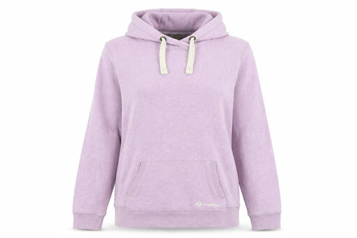 FatFace Womens Pink Hoodie UK 10 Pullover Cotton Blend Hooded Sweatshirt