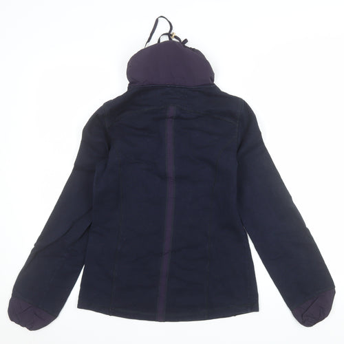 Lisa Campione Womens Navy Pullover Hoodie Size 10 Cotton Blend