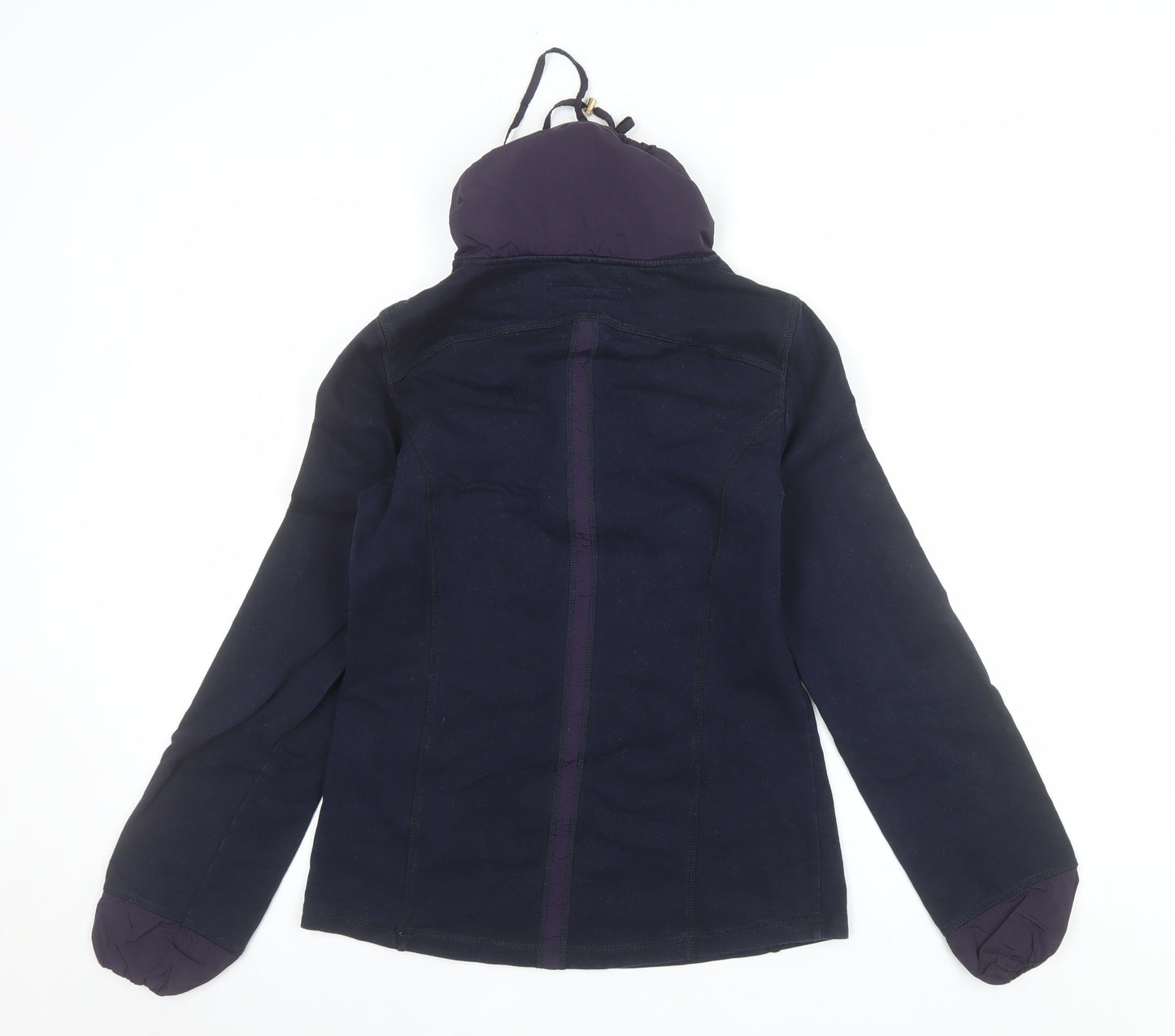 Lisa Campione Womens Navy Pullover Hoodie Size 10 Cotton Blend