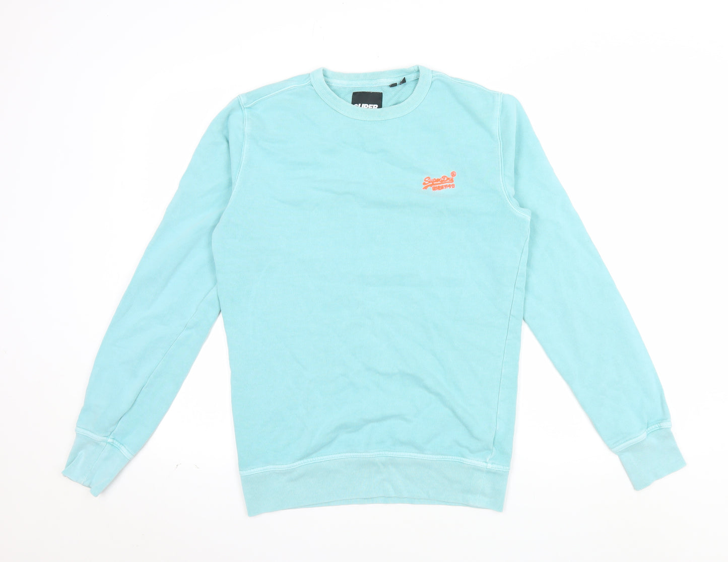 Superdry Men's Blue XS Crew Neck Pullover Sweatshirt
