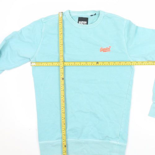 Superdry Men's Blue XS Crew Neck Pullover Sweatshirt