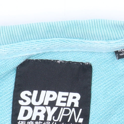 Superdry Men's Blue XS Crew Neck Pullover Sweatshirt