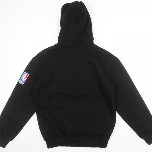 Chicago Bulls Men's Black Pullover Hoodie M Graphic Sports Sweatshirt