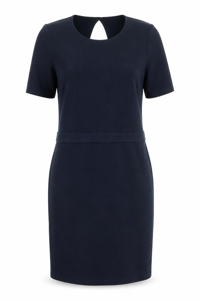Jack Wills Women Blue Size 12 Sheath Knee Length Dress