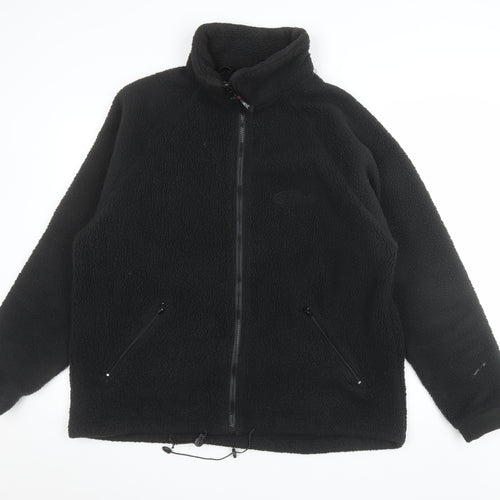 Polartec Men's Black L Fleece Full Zip Outdoor Jacket