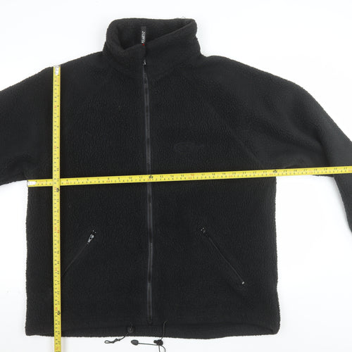 Polartec Men's Black L Fleece Full Zip Outdoor Jacket
