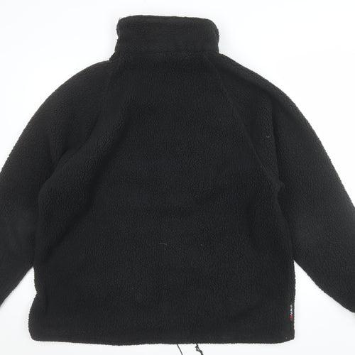 Polartec Men's Black L Fleece Full Zip Outdoor Jacket