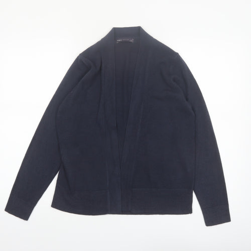 Marks and Spencer Womens Black M Cardigan Knit Open Front