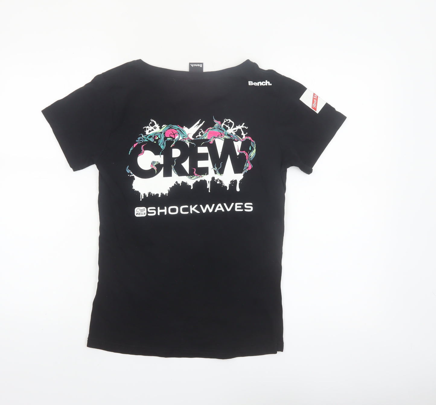 Bench Women's Black NME Awards 2009 Crew T-Shirt Size L