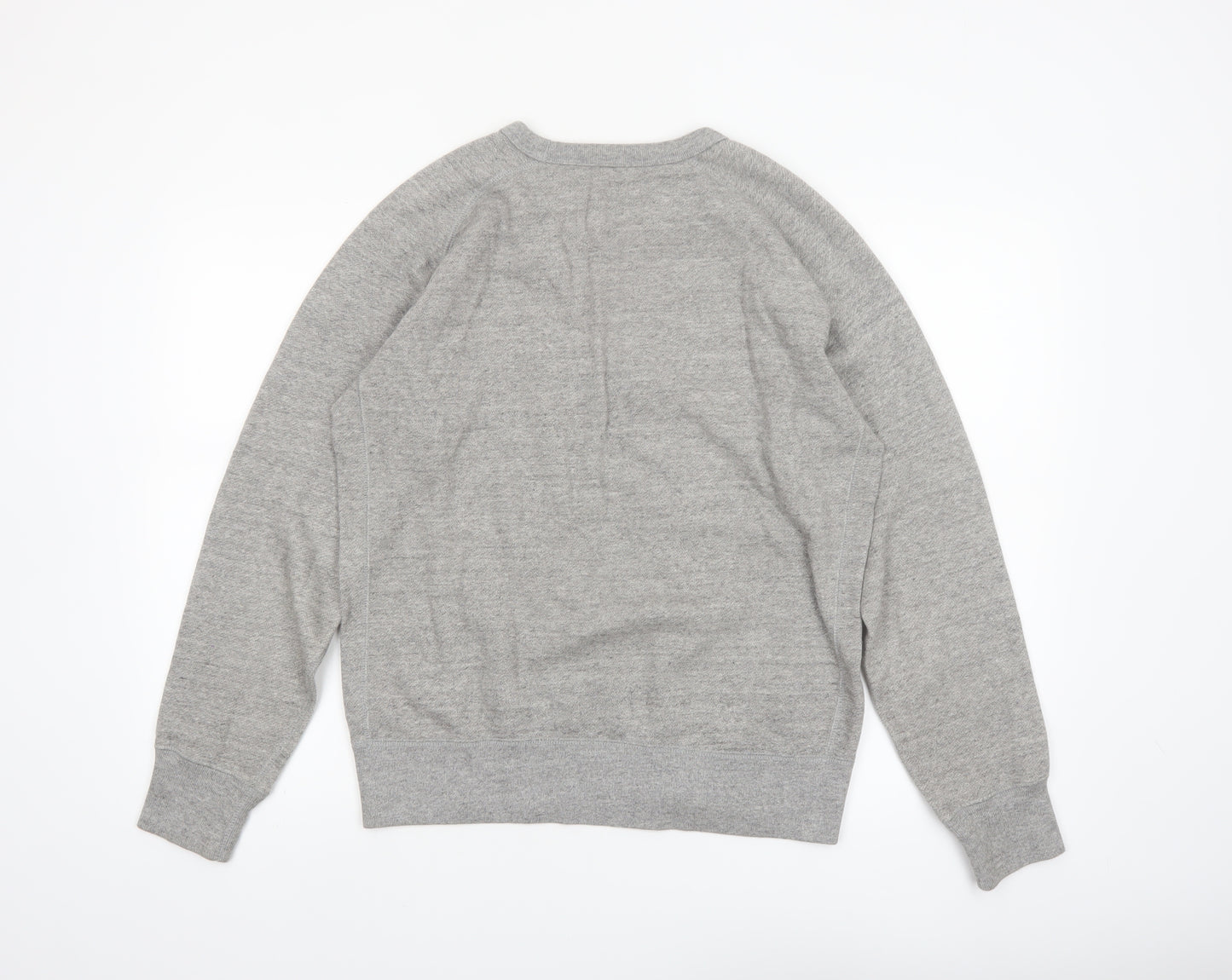 Uniqlo Men's Grey Crew Neck Pullover Sweatshirt Size M