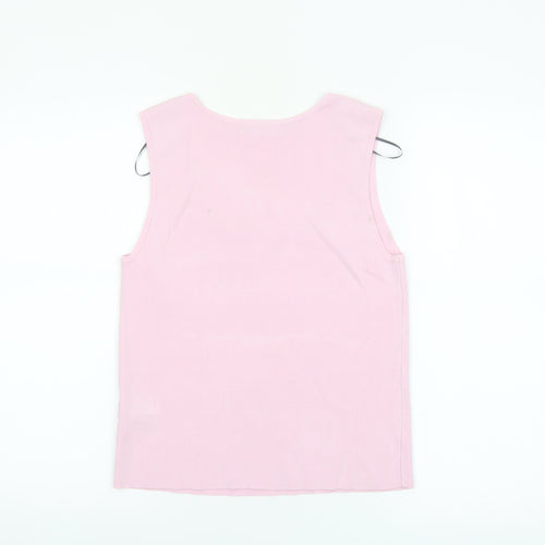 Marks and Spencer Women's Pink Knit Tank Top Size M