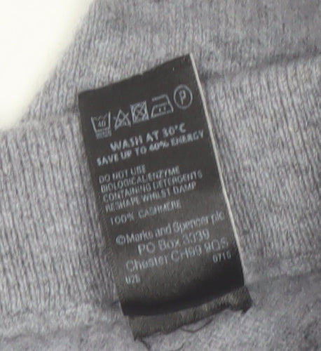 Marks and Spencer Women’s Grey Cashmere Jogger Trousers Size 20