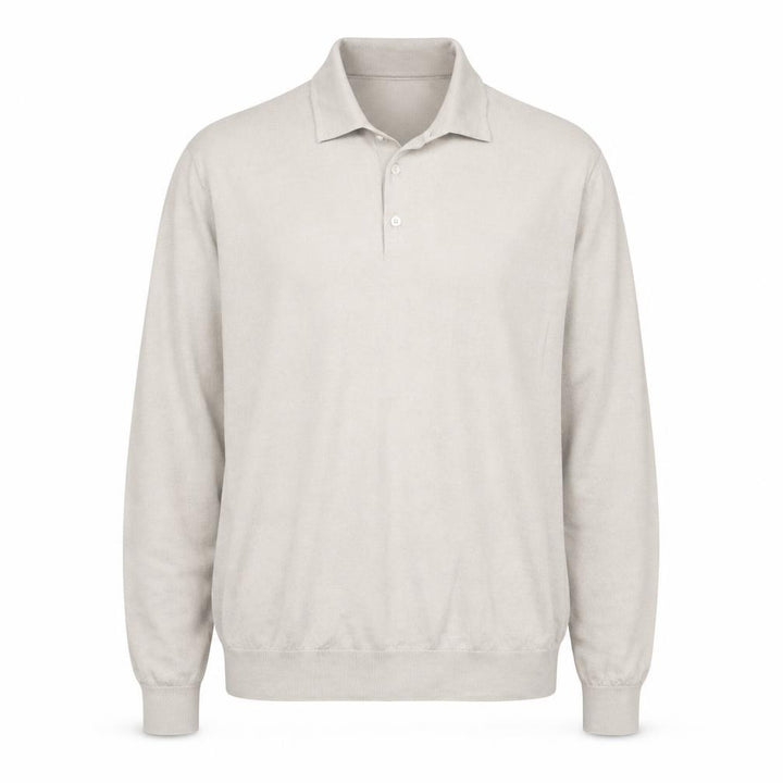 Marks & Spencer Autograph Mens Beige 2XL Wool Collared Pullover Jumper