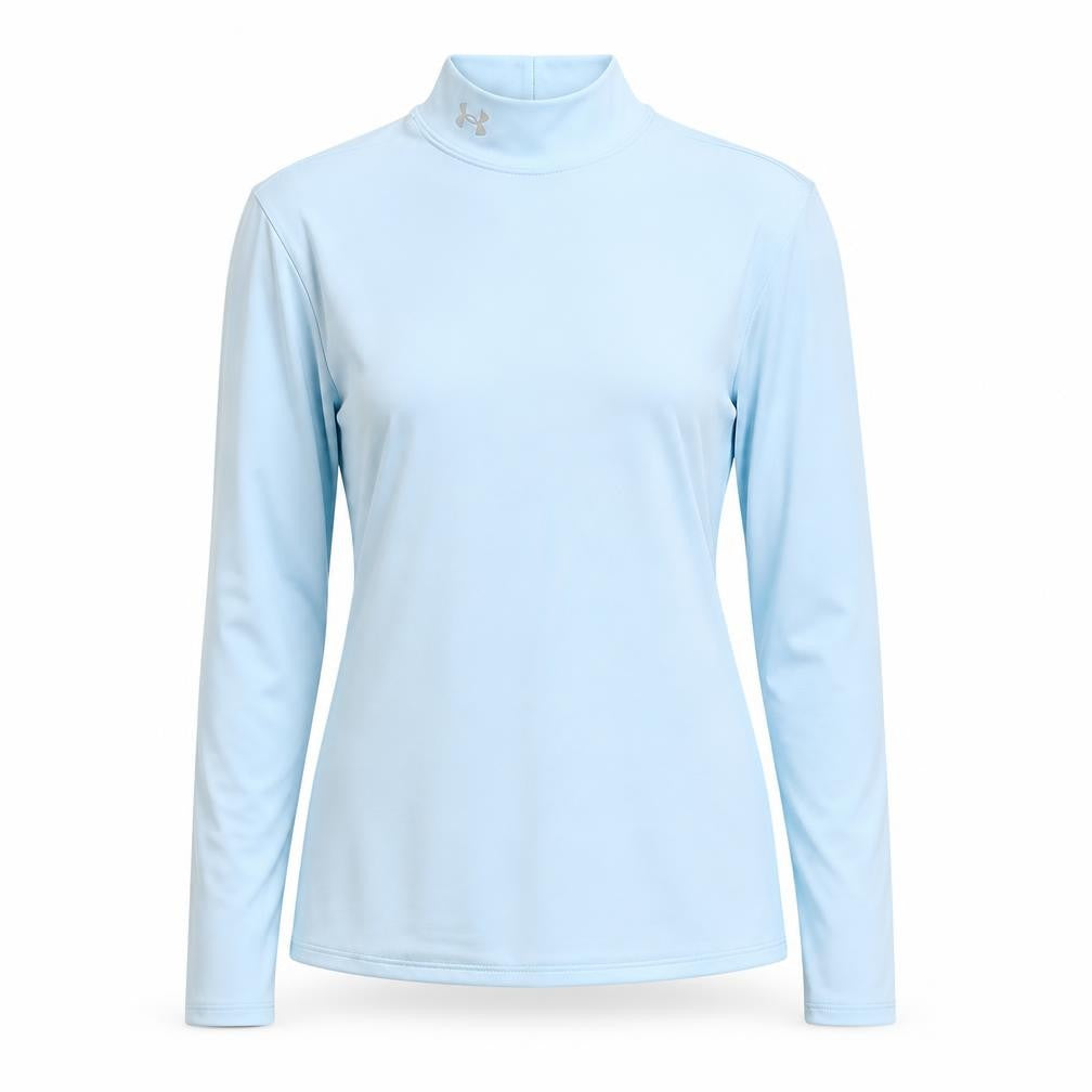 Under Armour Womens Blue Long Sleeve ColdGear Athletic Top L