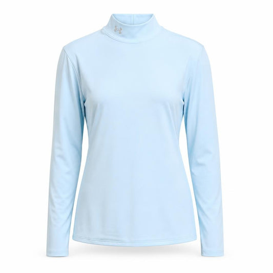 Under Armour Womens Blue Long Sleeve ColdGear Athletic Top L