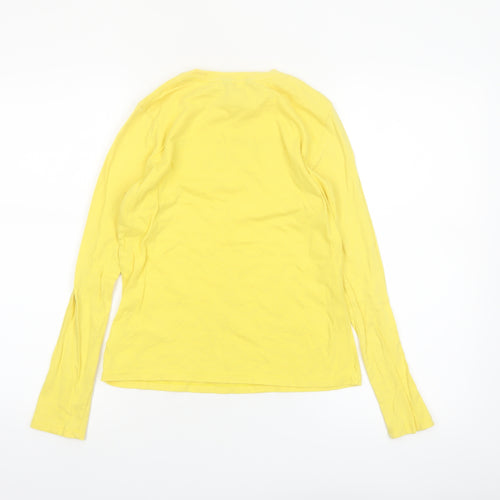 Polo Ralph Lauren Boys Yellow Long Sleeve Cotton T-Shirt XL (16)