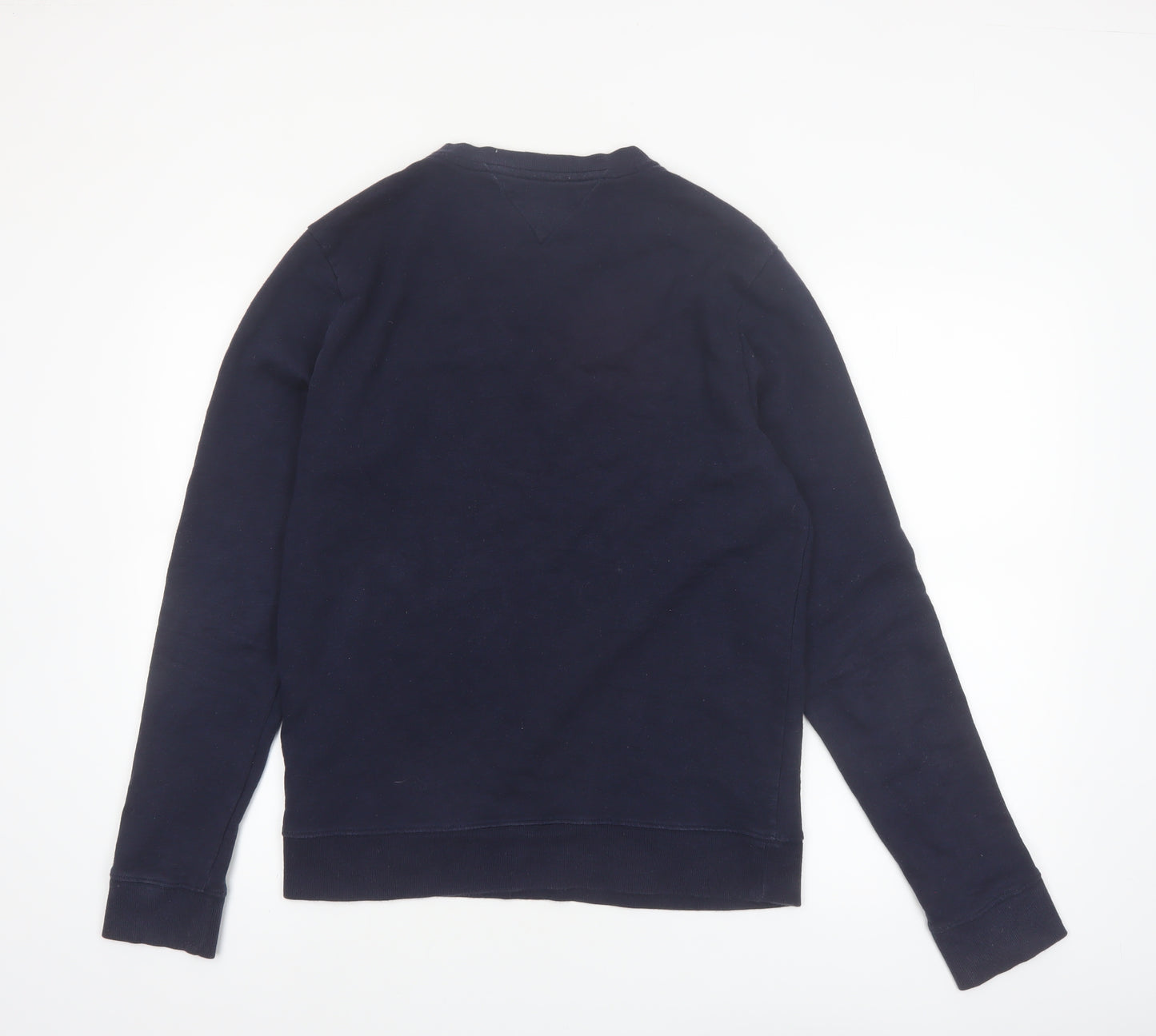Tommy Hilfiger Men's Blue Logo Pullover Sweatshirt M