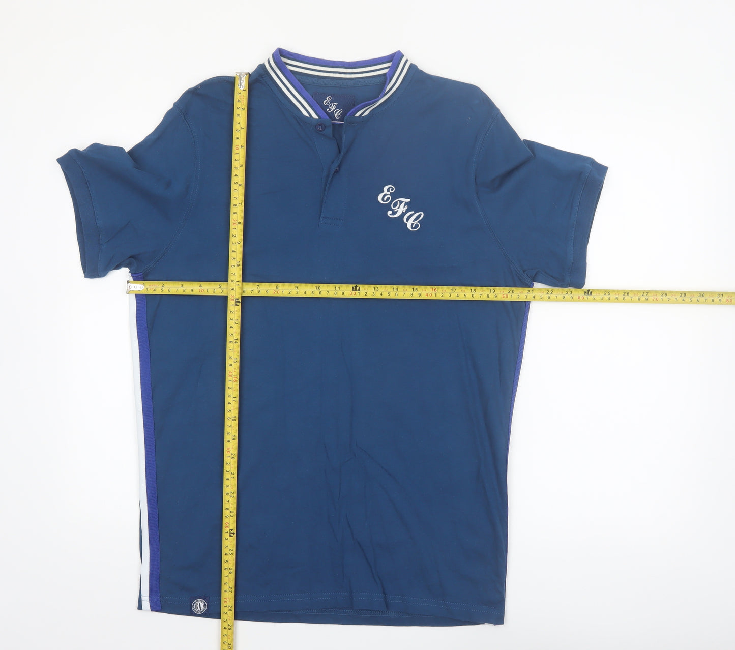 Fanatics Men’s Blue EFC Cotton Polo Shirt Size L
