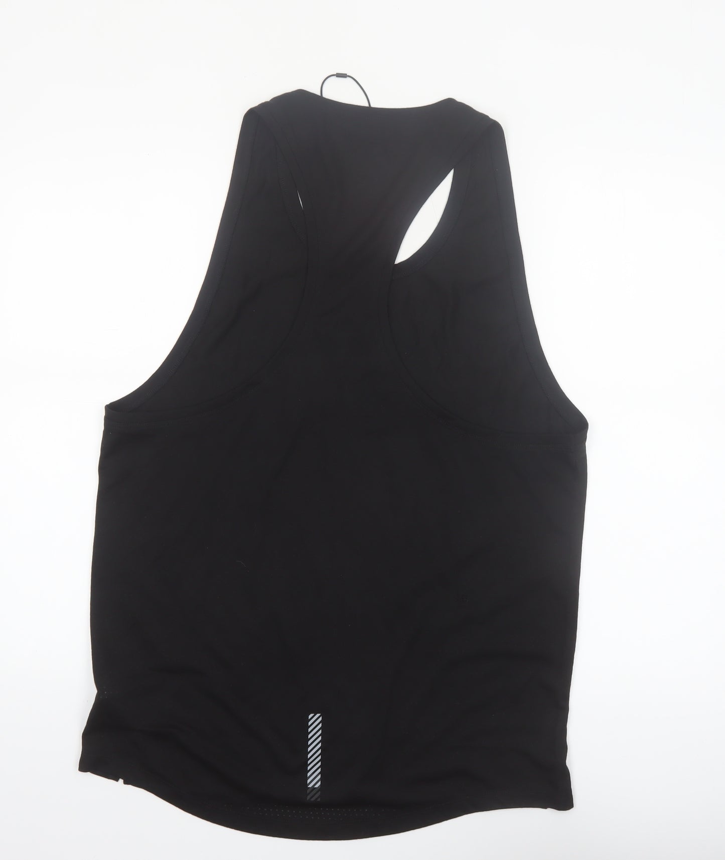 Superdry Mens Black Sleeveless Tank Top L Regular Fit