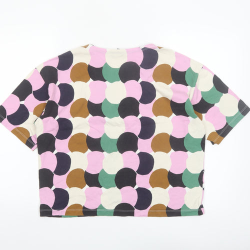 Uniqlo x Marimekko Women's Multicoloured Cotton Boxy T-Shirt Size S