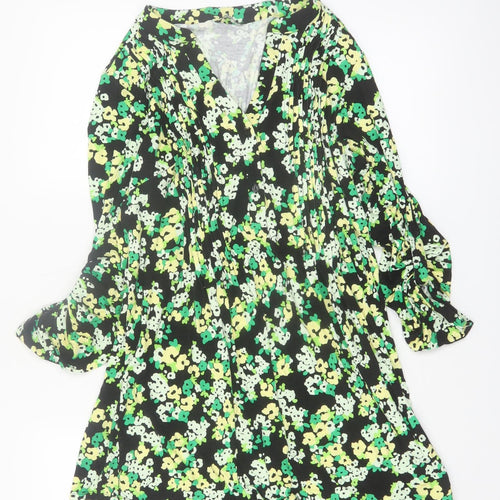 Roman Women’s Multicoloured Floral Tunic Blouse Size 12