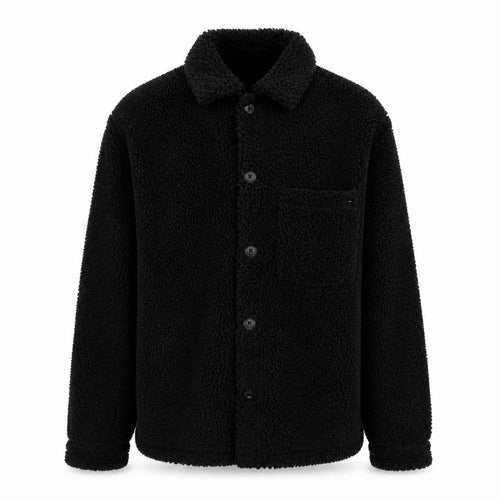 Uniqlo Men's Black Fleece Button Cardigan Sweatshirt S