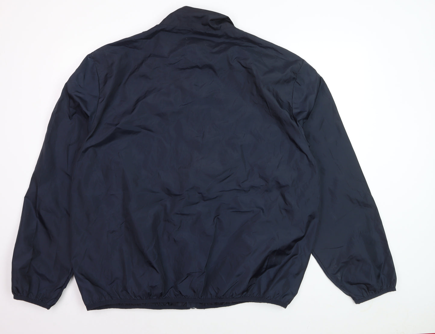 Tu Men Blue 2XL Lightweight Polyester Windbreaker Jacket
