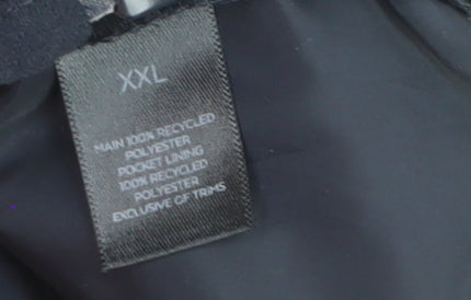 Tu Men Blue 2XL Lightweight Polyester Windbreaker Jacket