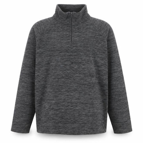 Mountain Warehouse Men's Grey Fleece 1/4 Zip Pullover Sweatshirt M
