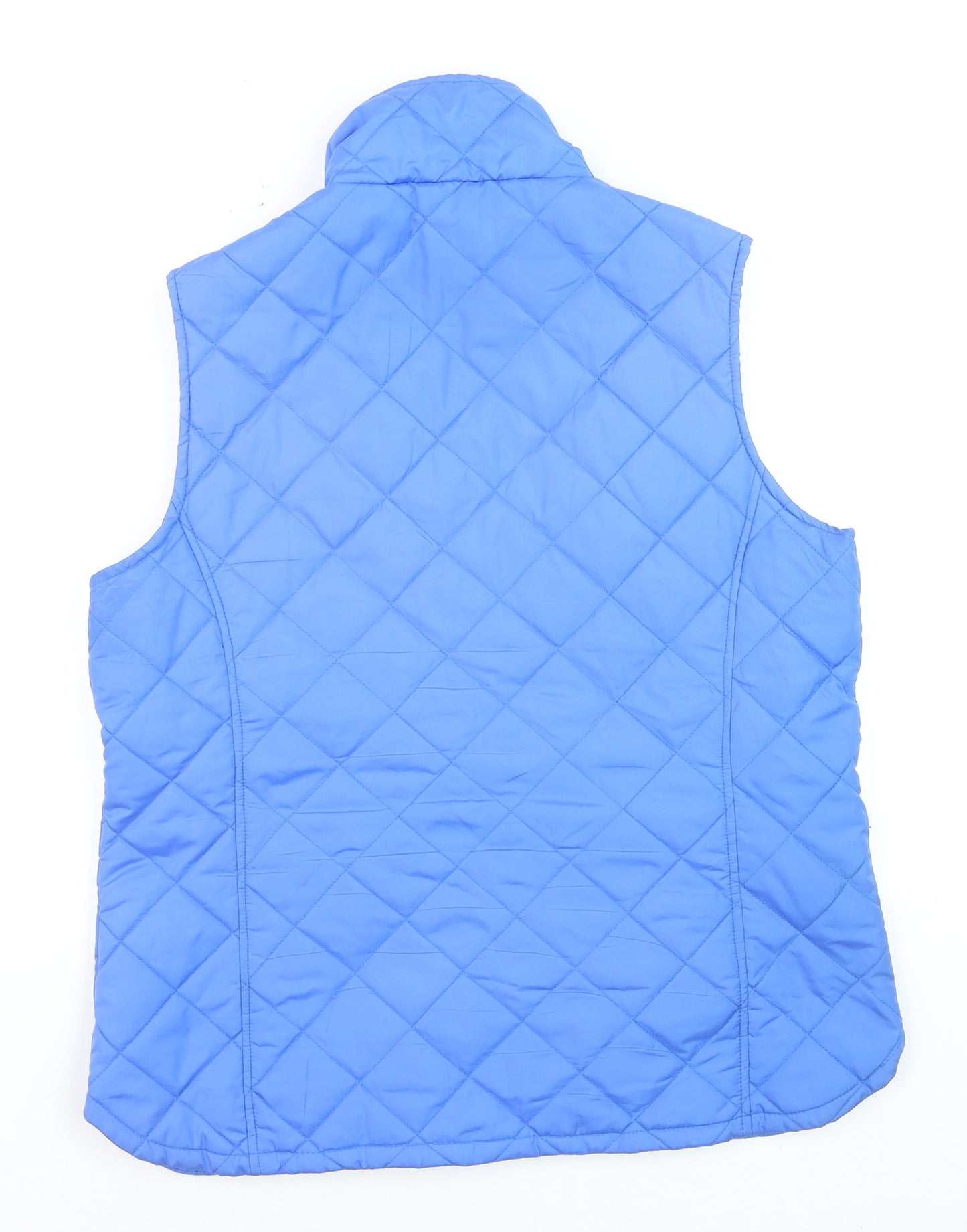 Tulchan Women's Blue Quilted Lightweight Waistcoat Size 16