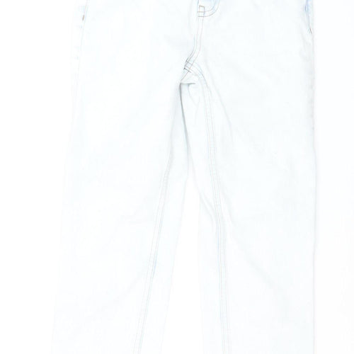 Topshop Women's Blue Size 8 Straight Leg Jeans 26W 32L