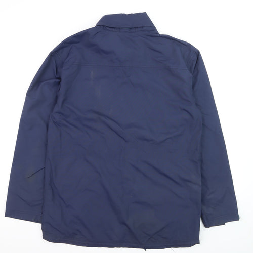 Hi Gear Men's Blue Waterproof Parka Jacket Size L Regular Fit