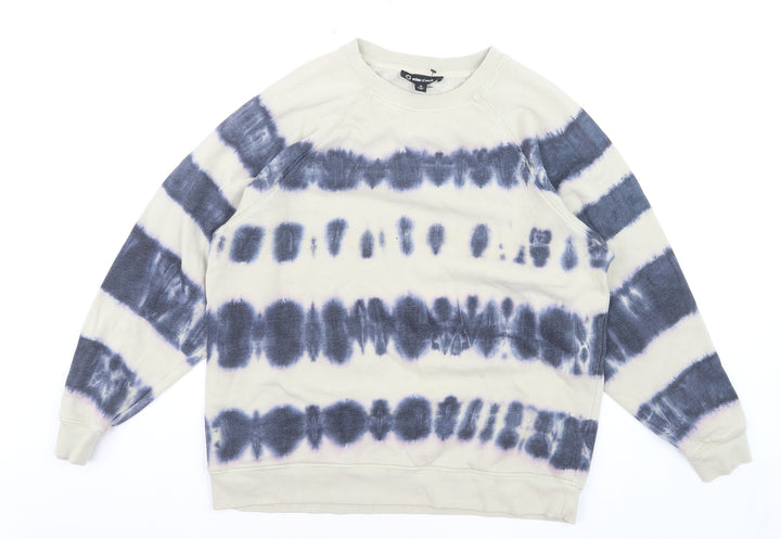 Ease of Motion Men's Multicoloured Tie-Dye Pullover Sweatshirt Size M