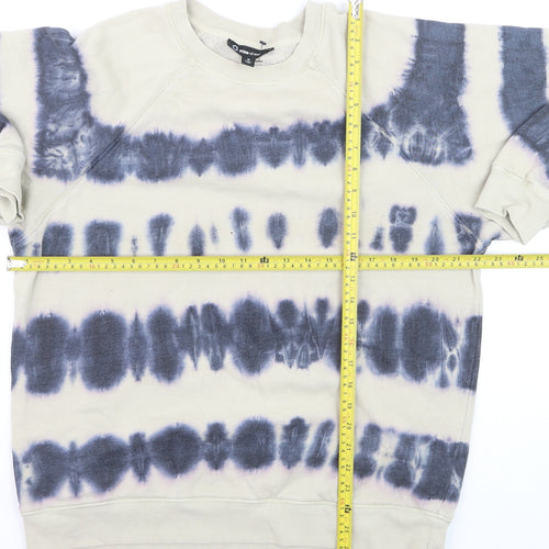 Ease of Motion Men's Multicoloured Tie-Dye Pullover Sweatshirt Size M