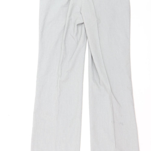 Versace Jeans Couture Women's Grey Slim Fit Trousers Size 12