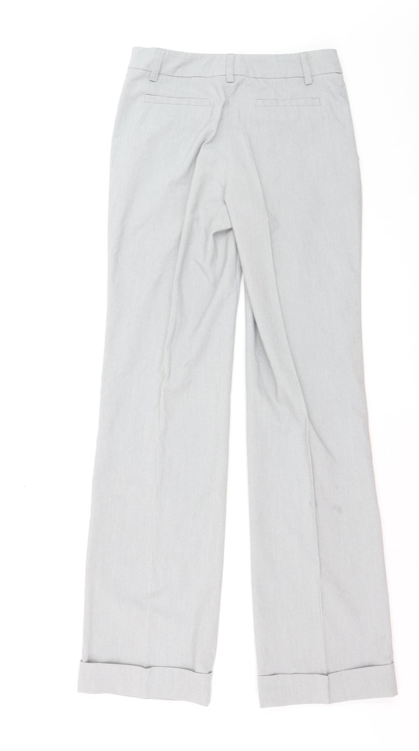 Versace Jeans Couture Women's Grey Slim Fit Trousers Size 12