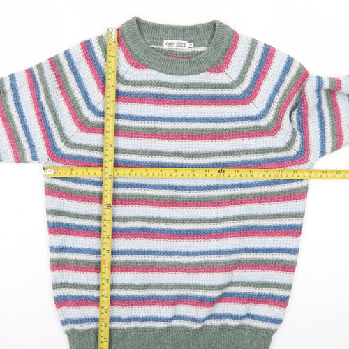 Cotton Traders Women’s Multicoloured Striped Knit Jumper XS