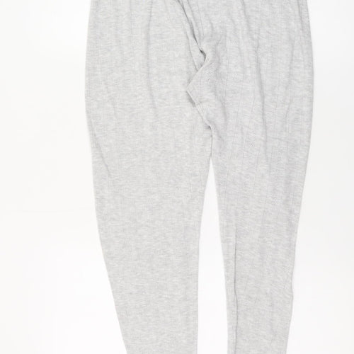 Marks and Spencer Womens Grey Knit Pyjama Pants Size 16