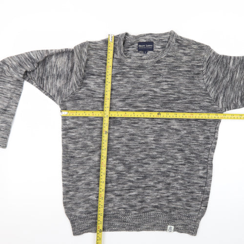Shore Leave Men's Grey Knit Pullover Jumper Size S