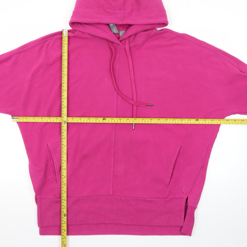 Sweaty Betty Women’s Pink Pullover Hoodie Size L Cotton Blend