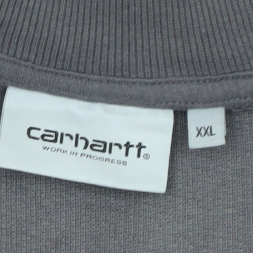 Carhartt Men’s Grey 2XL Crew Neck Pullover Sweatshirt