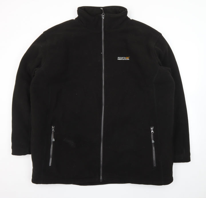 Regatta Men’s Black 3XL Fleece Full Zip Outdoor Jacket