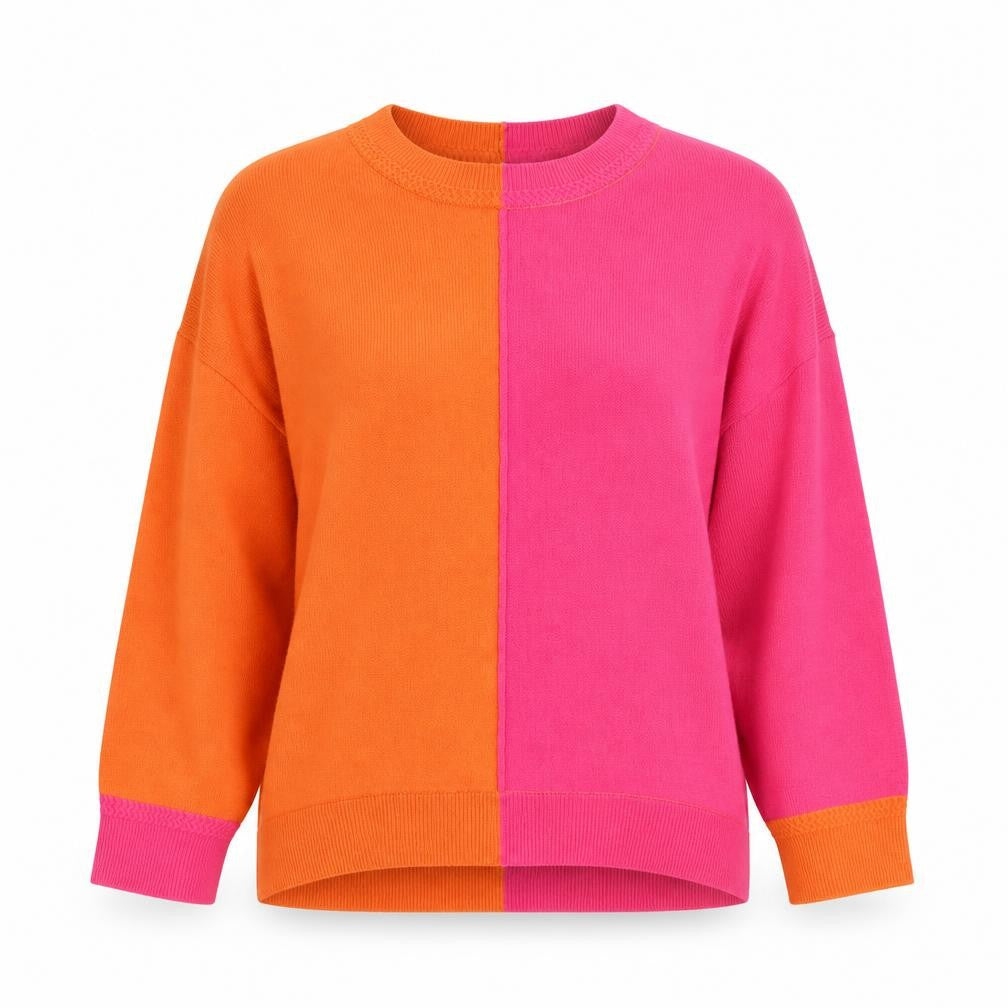 Front view of Next Women's Multicoloured Acrylic jumper, size 12