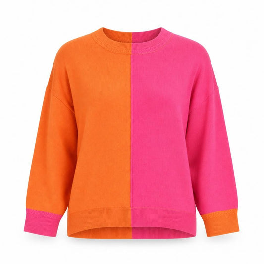 Front view of Next Women's Multicoloured Acrylic jumper, size 12