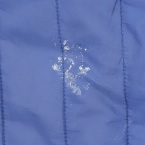 Snowdonia Women’s Blue Long Puffer Coat Size 24 Hooded Winter Jacket