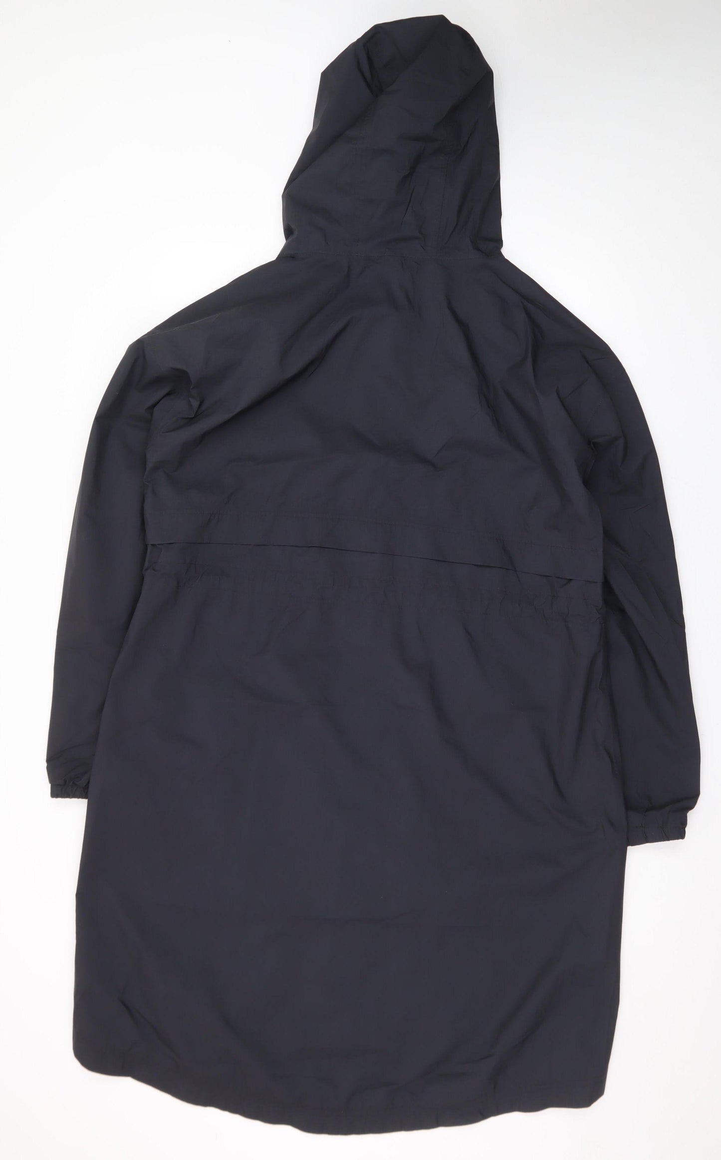 Seasalt Cornwall Blue Waterproof Hooded Rain Coat Jacket UK 42 Unisex