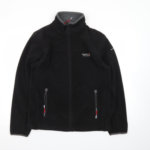Regatta Men's Black Fleece Full Zip Outdoor Jacket Size S