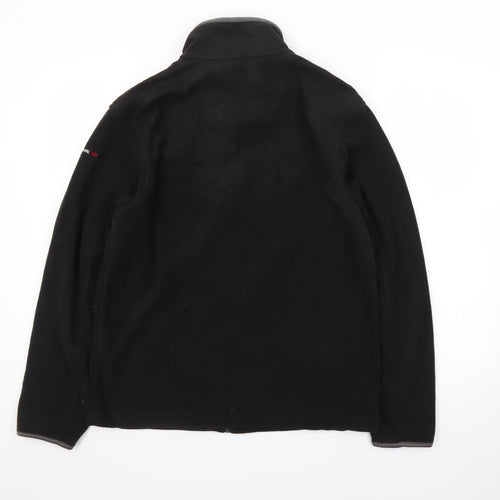 Regatta Men's Black Fleece Full Zip Outdoor Jacket Size S
