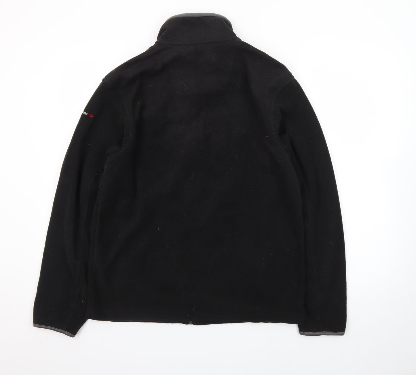 Regatta Men's Black Fleece Full Zip Outdoor Jacket Size S