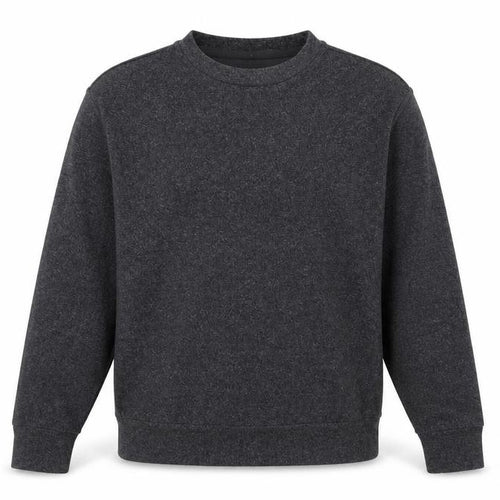 Uniqlo Men Grey Wool Blend Crew Neck Pullover Jumper XS